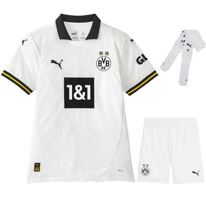 Borussia Dortmund 2024/25 Camiseta Tercera Niño Réplica - Blanca