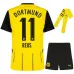 Conjunto de Camiseta Domicilio Infantil de Borussia Dortmund 2024/25 con Reus - Versión de Aficionado (Amarillo)