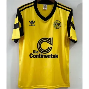 Borussia Dortmund maglia casa 1990 retro, gialla