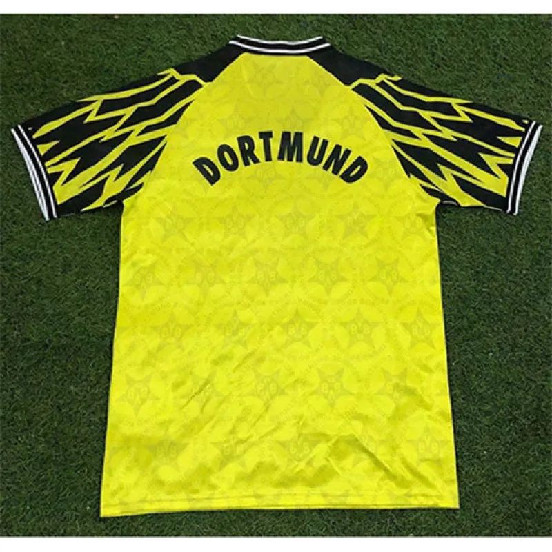 Borussia Dortmund camiseta de casa retro 1994 - 95, amarilla