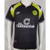 Borussia Dortmund camiseta de visita retro 1995 - 96, negro y amarillo
