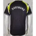 Borussia Dortmund camiseta de visita retro 1995 - 96, negro y amarillo
