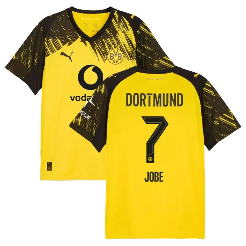 Dortmund JOBE 2025/26 Home Jersey - Yellow