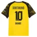 Dortmund BRANDT Conjunto infantil camiseta 2025/26 Local - Amarilla