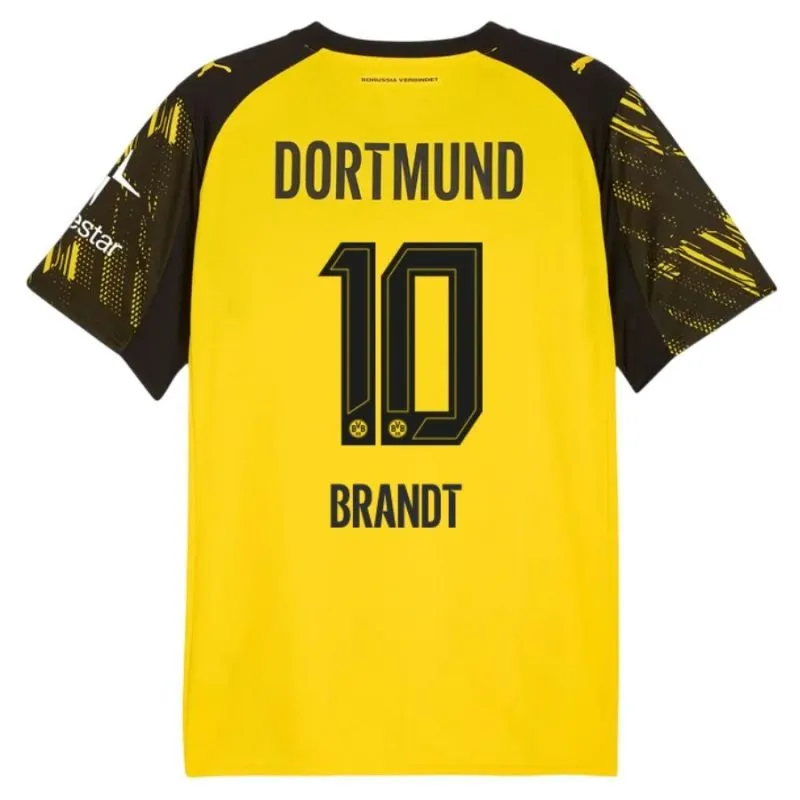 Dortmund BRANDT Conjunto infantil camiseta 2025/26 Local - Amarilla