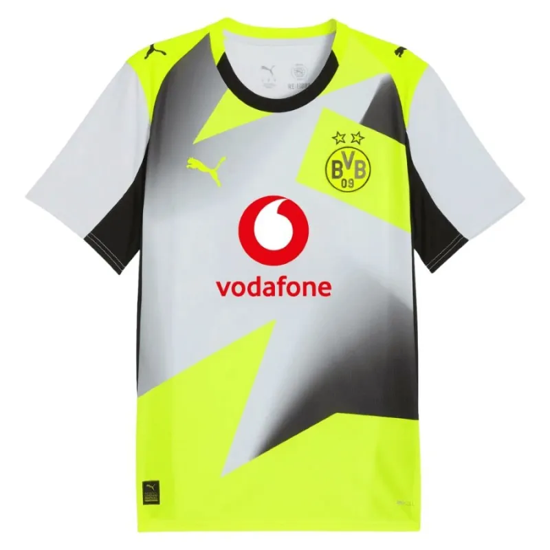 Dortmund GUIRASSY 2025/26 Away Jersey - Grey/Green