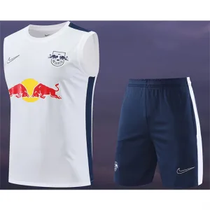 RB Leipzig 2024/25 gilet di maglia + shorts, bianco