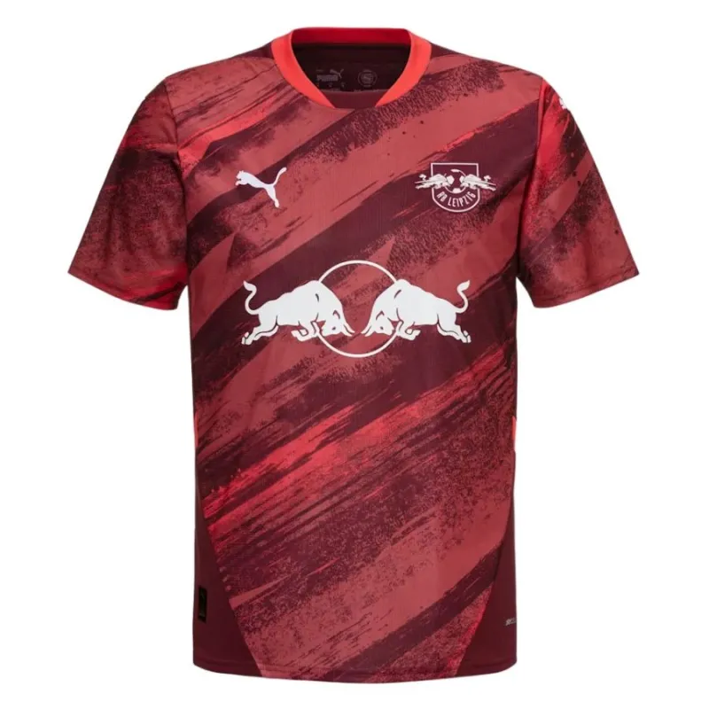 RB Leipzig 2024/25 away jersey, red