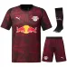 RB Leipzig 2025/26 Kinder Set Dritttrikot - Rot