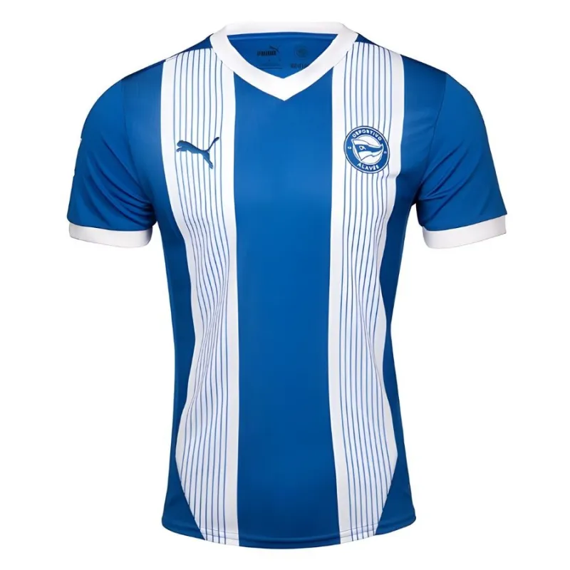 Maillot domicile de CA Alavés 2024/25 - Bleu/Blanc