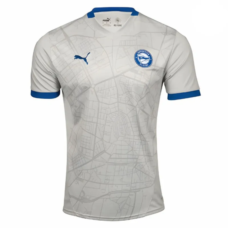 CA Alavés 2024/25 Away Jersey - Gray
