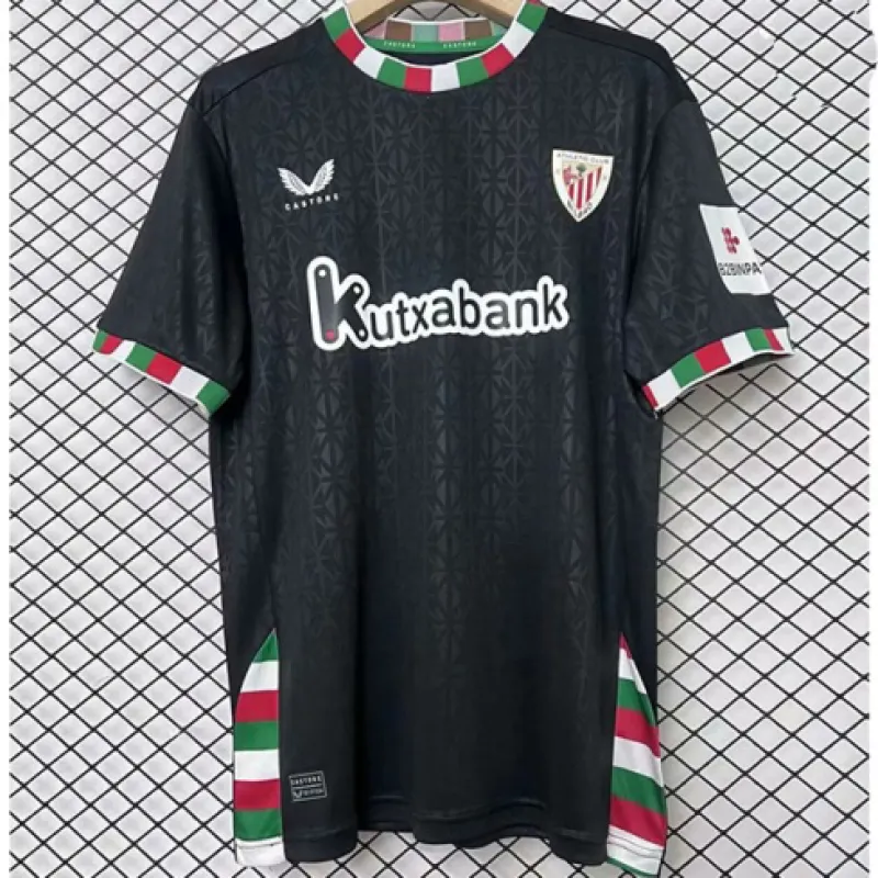 Quarto maglia di Athletic Bilbao 2024/25 - Nero