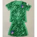 Atlético Madrid Kinder Torwarttrikot und Shorts 2024/25 - Grün