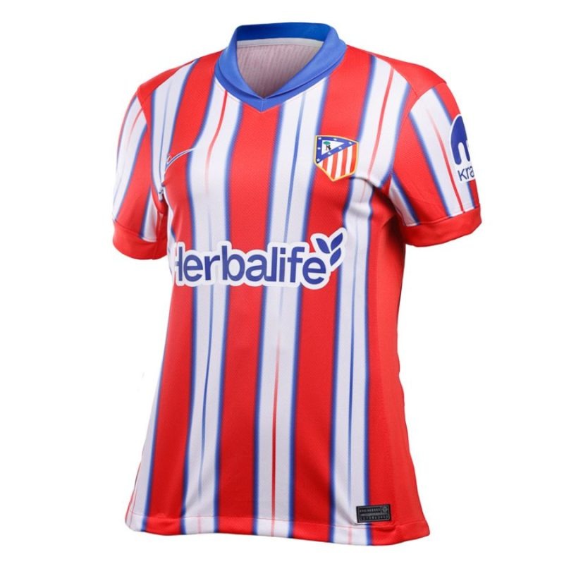 Atletico Madrid Women's Home Jersey 2024/25 - Red/White