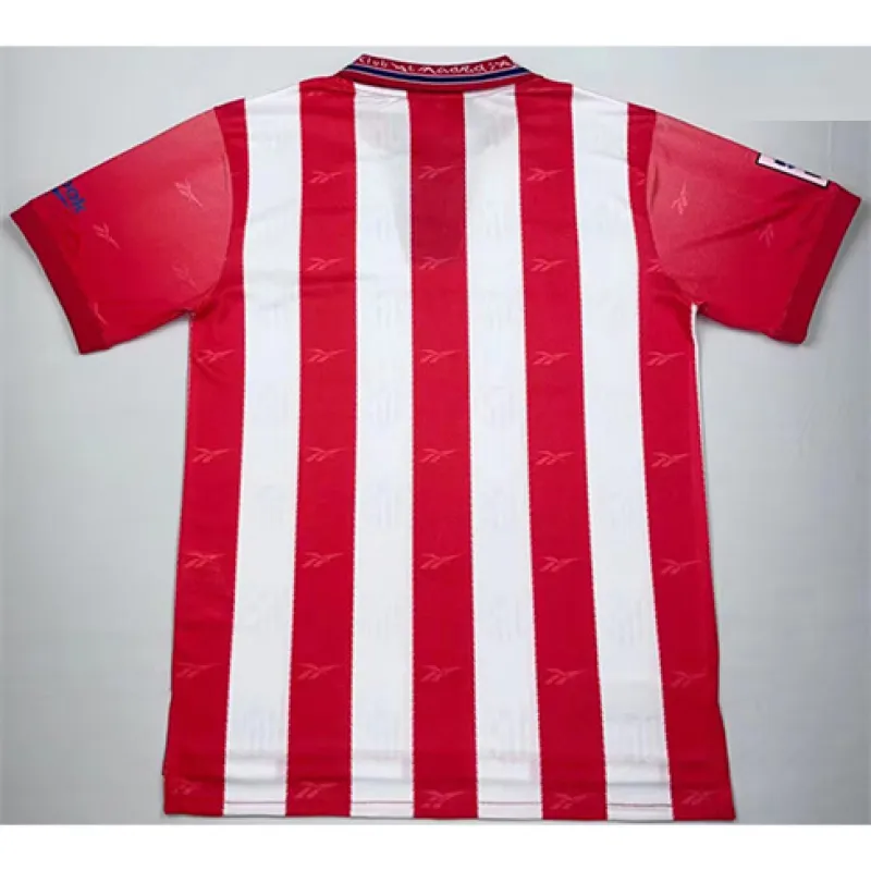Atletico Madrid Retro Jersey 1998/99 Home - Red/White