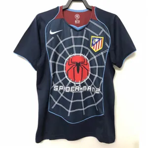 Atletico Madrid Retro Jersey 2004/05 Away - Blue