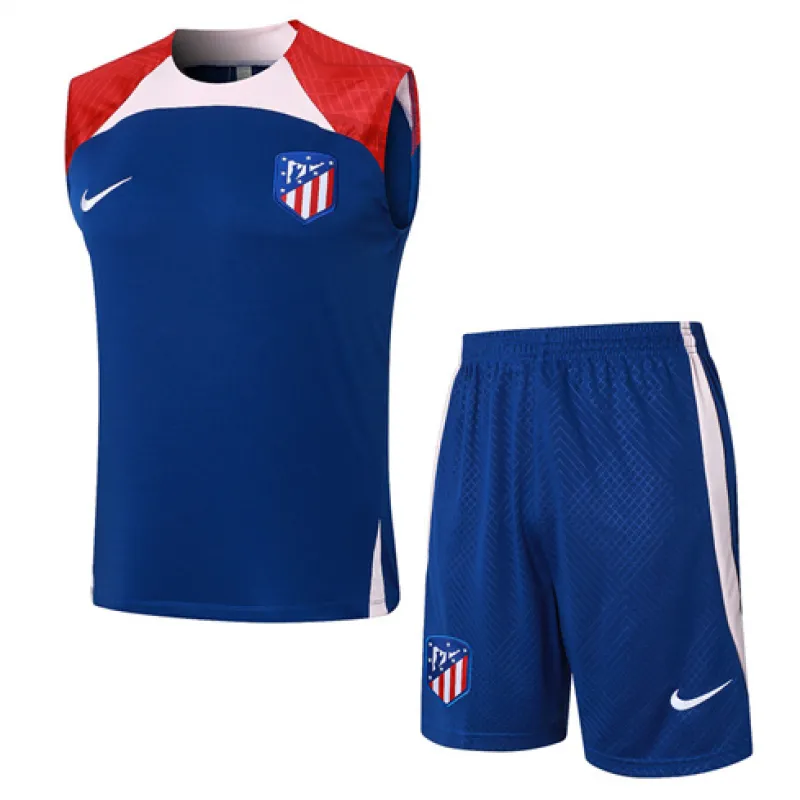 Atletico Madrid 2024/25 Vest Shorts Set Blue