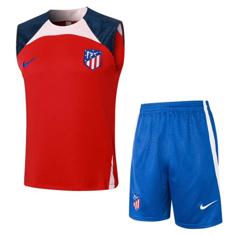 Atletico Madrid Shorts and Vest Set 2024/25 - Red
