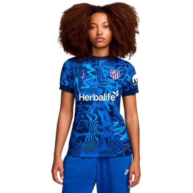 Atlético Madrid Damen-2024/25 Drittes Trikot - Blau