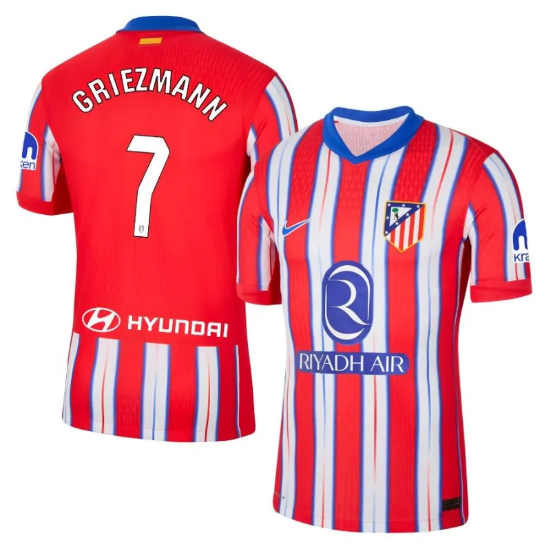 Camiseta de casa de Atlético Madrid 2024/25 de GRIEZMANN - Rojo/Blanco