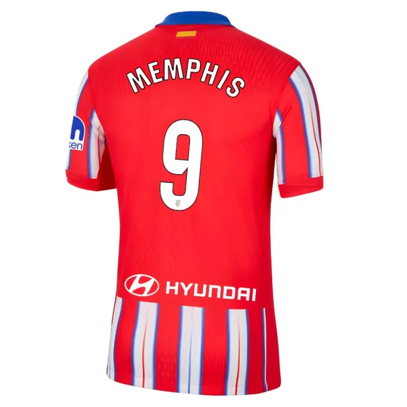 MEMPHIS Atlético Madrid 2024/25 Home Jersey - Red/White