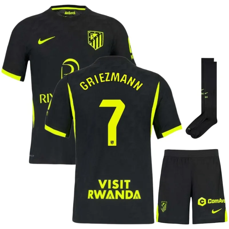 Atletico Madrid GRIEZMANN 2026/27 Away Kids Kit