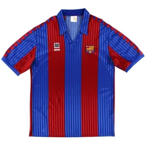 Barcelona 1989 1992 Retro Home Jersey - Red/Blue