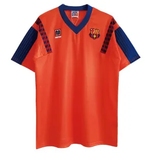 Barcelona 1989 1992 Retro Away Jersey - Red
