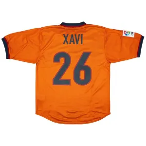 Barcelona XAVI 1998/99 Retro Third Jersey - Orange