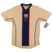 Barcellona RIVALDO 2001/02 Maglia Fuori Casa Retro - Giallo