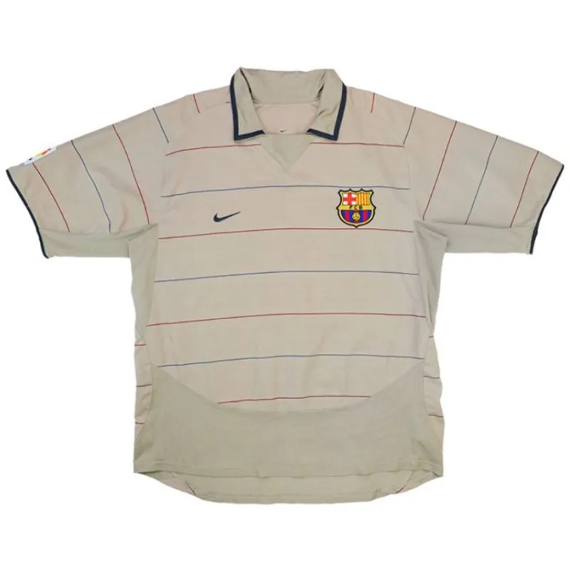 Barcellona XAVI 2003 2005 Maglia Fuori Casa Retro - Giallo