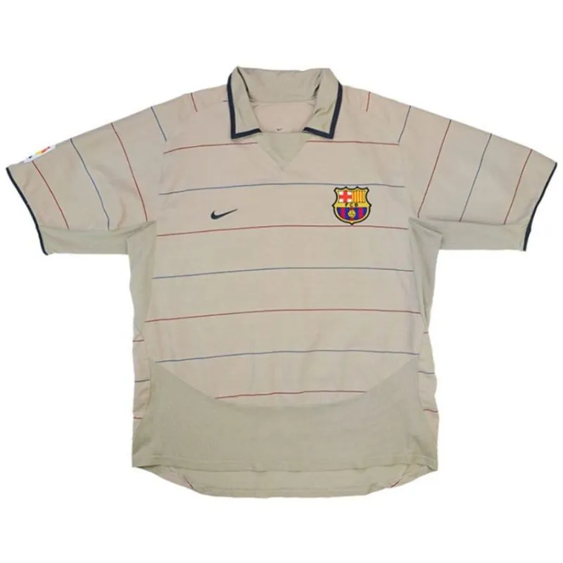 Barcellona RONALDINHO 2003 2005 Maglia Fuori Casa Retro - Giallo