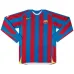 ​​Barcelona 2005/06 Retro Home Long-Sleeve Jersey - Red/Blue​​