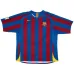 ETO'O 2005/06 Retro Home Jersey - Red/Blue
