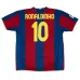 Barcelona RONALDINHO 2007/08 Retro Home Jersey - Red/Blue
