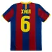 Maglia Casa Retrò XAVI 2010/11 del Barcellona - Rosso/Blu