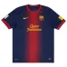 Barcellona 2012/13 Maglia Casa Retro - Rosso/Azzurro