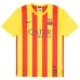 ​​Maglia esterna retro del Barcellona 2013/14 - Rosso/Giallo​​