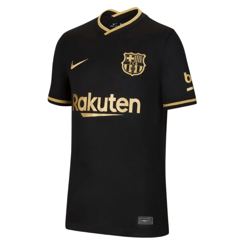 Barcellona 2020/21 Maglia Fuori Casa Retro - Nero