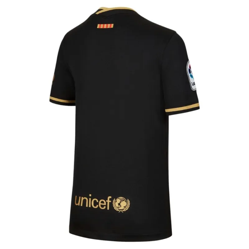 Barcellona 2020/21 Maglia Fuori Casa Retro - Nero