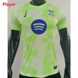 Troisième maillot version joueur du FC Barcelona 2024/25 - Vert