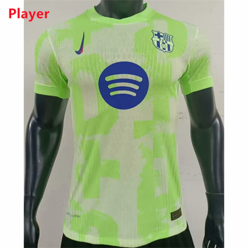 FC Barcelona Drittes Spielerversion Trikot 2024/25 - Grün