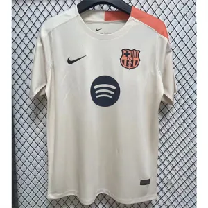 Maillot d'entraînement du FC Barcelona 2024/25 - Beige