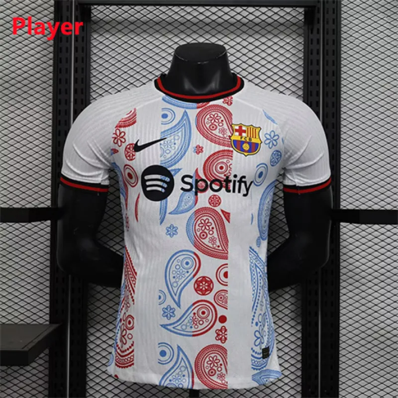 FC Barcelona Player Version Training Jersey 2024/25 - White