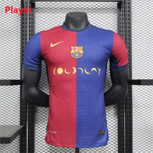 Maillot d'édition spéciale pour joueurs du FC Barcelona 2024/25 - Rouge/Bleu