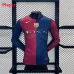 Maillot long de joueur d'édition spéciale domicile du FC Barcelona 2024/25 - Rouge/Bleu