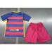 FC Barcelona Kids' Retro Jersey 2015/16 Home - Red/Blue