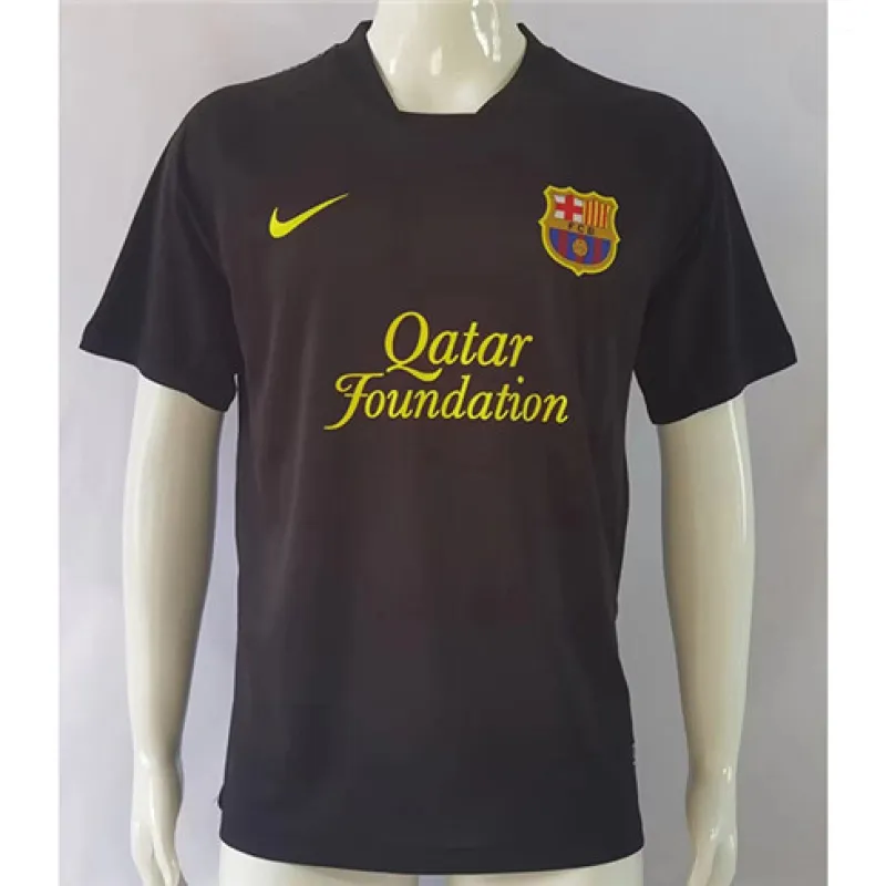 Maglia retrò del FC Barcelona 2011/12 trasferta - Nera