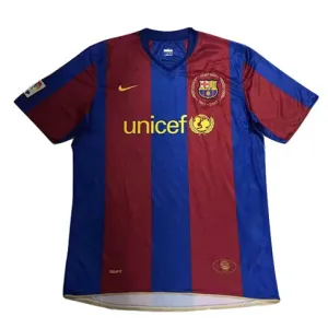 FC Barcelona Retro Jersey 1957 - 2007 Commemorative Edition - Red/Blue