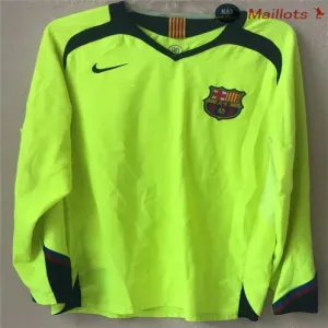 FC Barcelona Retro Long-Sleeved Jersey 2005/06 Away - Green